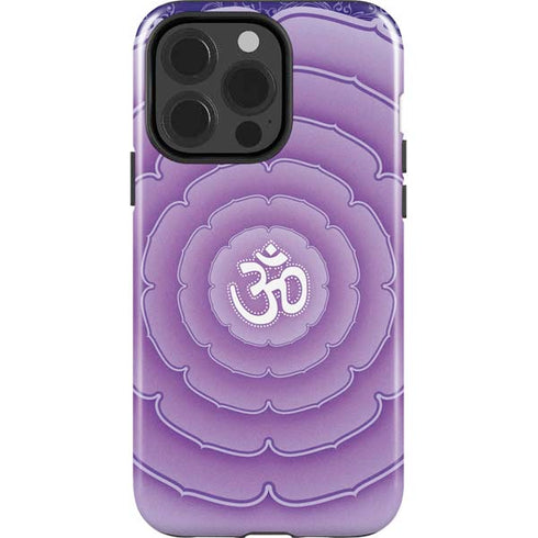 Sanskrit Purple iPhone 15 Pro Impact Case